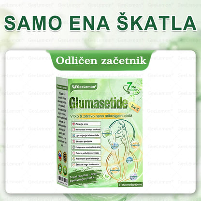 Registrirano pri JAZMP in GMP certificirano👩‍⚕️🎁 𝐆𝐞𝑒𝐿𝑒𝐦𝐨𝐧® 𝐆𝐥𝐮𝐦𝐚𝐬𝐞𝐭𝐢𝐝𝐞 8 v 1 Hujševalni in zdravju namenjen nano obliž z mikroiglicami 2.🇸🇮 (Samo enkrat na dan, vidne spremembe že v 7 dneh)