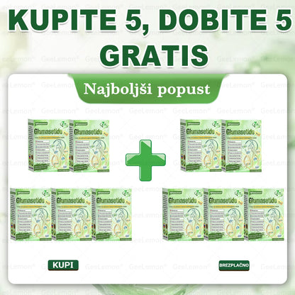 Registrirano pri JAZMP in GMP certificirano👩‍⚕️🎁 𝐆𝐞𝑒𝐿𝑒𝐦𝐨𝐧® 𝐆𝐥𝐮𝐦𝐚𝐬𝐞𝐭𝐢𝐝𝐞 8 v 1 Hujševalni in zdravju namenjen nano obliž z mikroiglicami 2.🇸🇮 (Samo enkrat na dan, vidne spremembe že v 7 dneh)