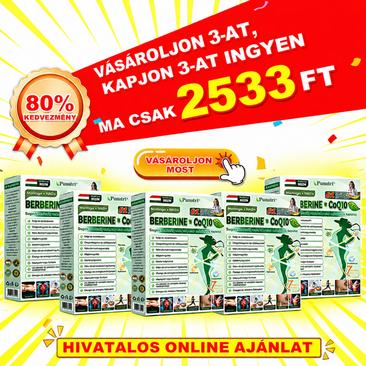 🎁 Már csak 5 doboz maradt! Most további 30% kedvezményt adunk! Legyél fitt és egészséges. Ha most nem élsz a lehetőséggel, legközelebb csak jövőre lesz rá esélyed!
